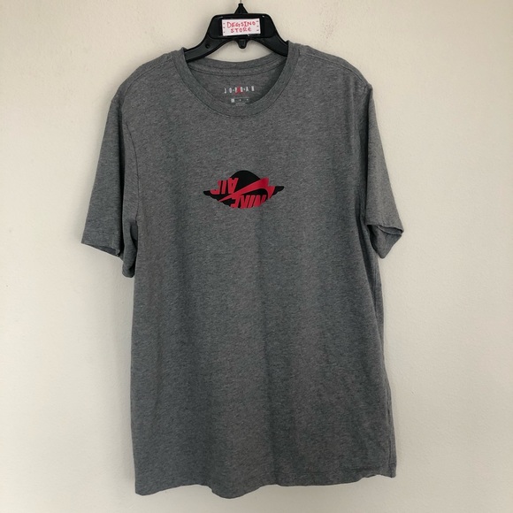 Air Jordan Chest Logo Short Sleeve Tee T Shirt - Picture 1 of 4